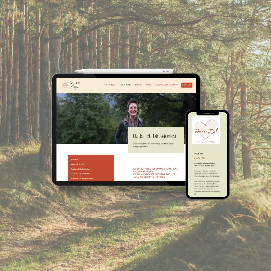 moni logie website mockup 2