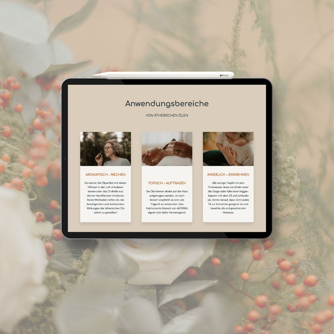 melanie berger website mockup 2