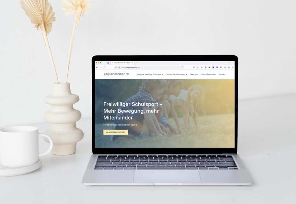 jungundsportlich mockup website