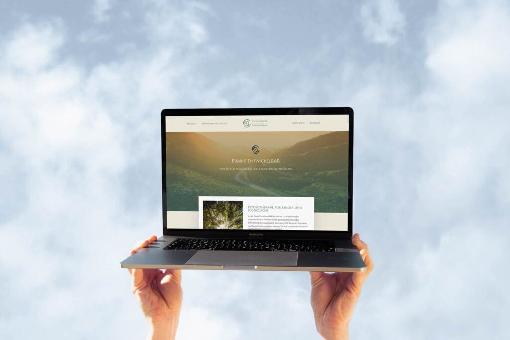 mockup praxis entwickelbar websitejpg