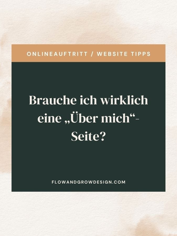 Brauche ich wirklich eine „Über mich“-Seite auf meiner Website? 1 Über Mich Seite Website