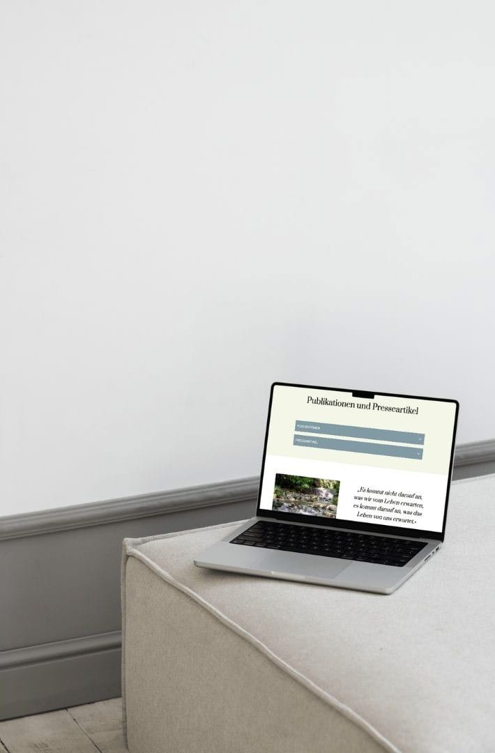 mockup website michael pfaff