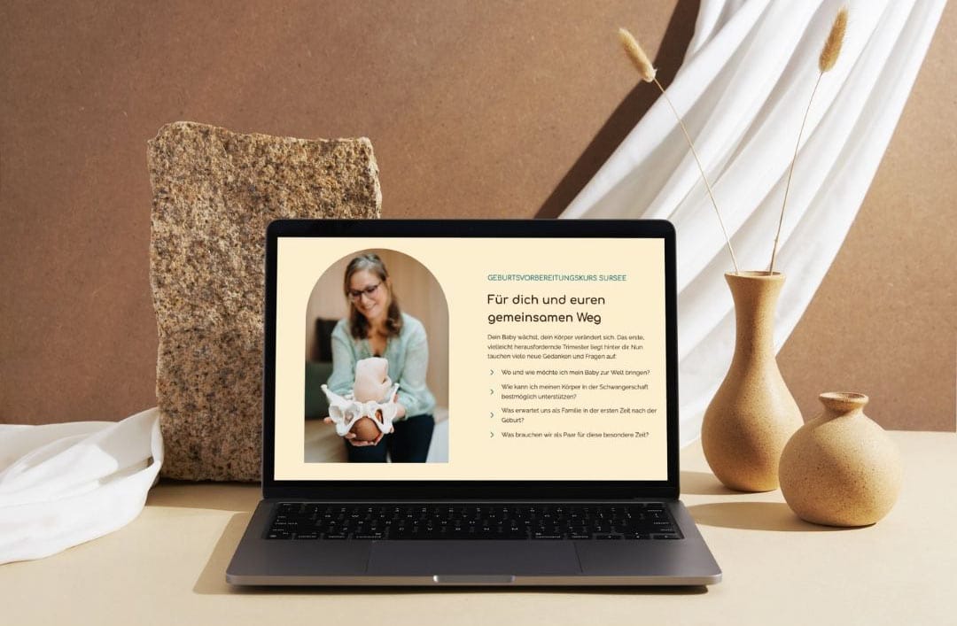 website mockup herzvertrauen